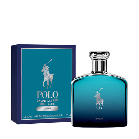 Polo Deep Blue For Men By Ralph Lauren Parfum Spray 4.2 oz