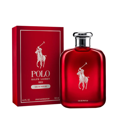 Polo Red for Men By Ralph Lauren Eau de Parfum Spray 4.2 oz