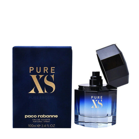 Pure XS Men By Paco Rabanne Eau De Toilette Spray 3.4 Oz