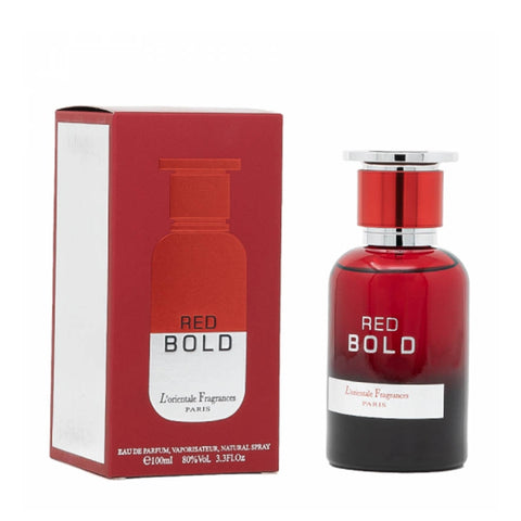 Red Bold For Men By L'Orientale Fragances Eau De Parfum Spray 3.3 Oz