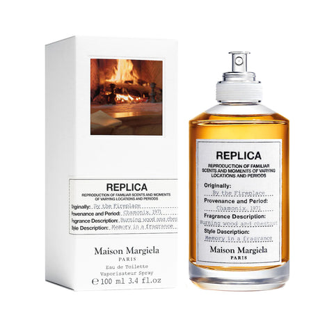 Replica By The Fireplace By Maison Margiela Eau de Toilette Spray 3.4 oz
