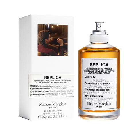 Replica Jazz Club By Maison Margiela Eau de Toilette Spray 3.4 oz
