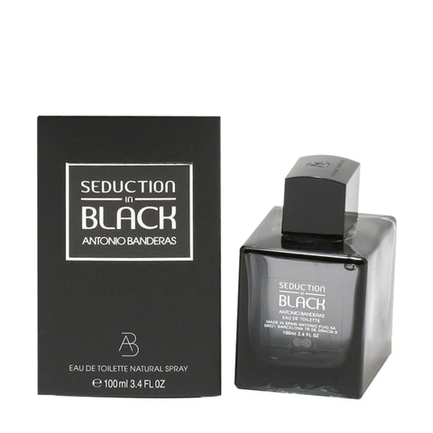 Seduction In Black For Men By Antonio Banderas Eau De Toilette Spray 100 ML