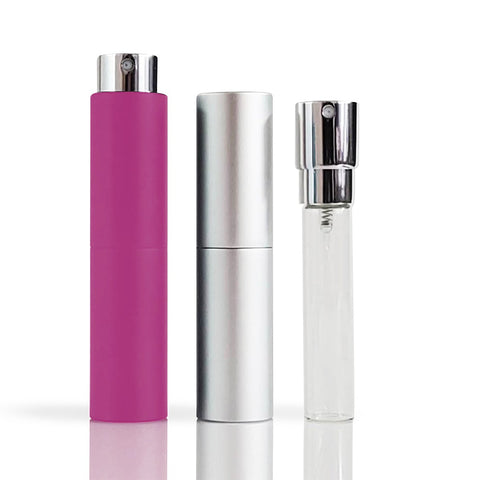 Portable Mini Refillable Pink Perfume Atomizer 0.27 oz