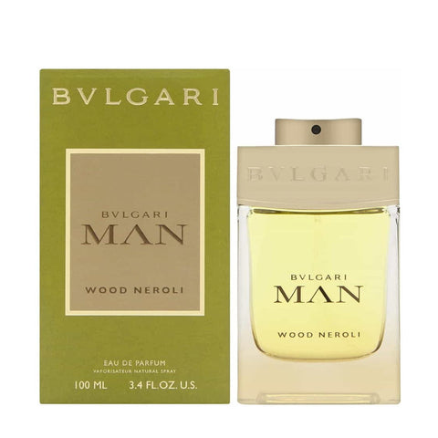 Wood Neroli For Men By Bvlgari Eau De Parfum Spray 3.4 oz