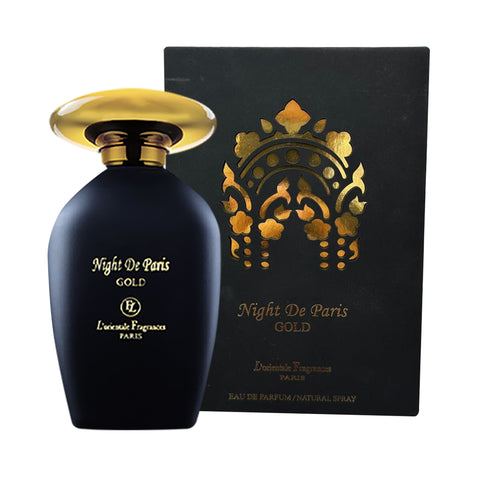 Night de Paris Gold By Lorientale Fragrances Eau de Parfum 3.4 oz
