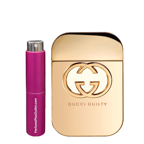 Travel Spray Pink 0.27 oz filled with Guilty for Women By Gucci