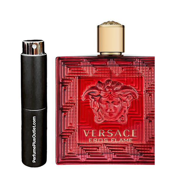 Travel Spray 0.27 oz Eros Flame for Men By Versace Perfume Plus